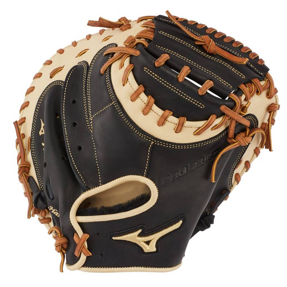 Catchers Mitt Mizuno Pro Select 33.5" Hombre Negras Ofertas JZVK-52147